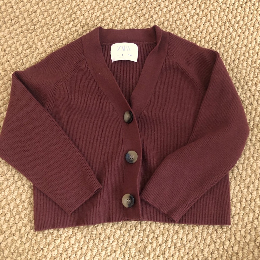 Zara girls cardigan